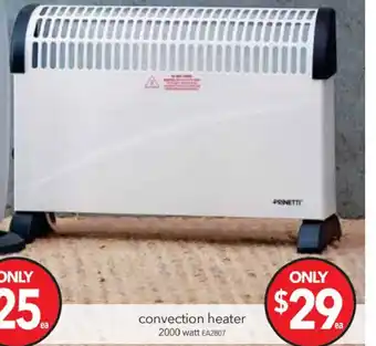 Cheap as Chips Conviction Heater 2000W offer
