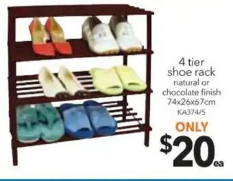 Shoe Rack 74x26x67cm