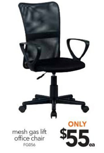 Cheap as Chips Mesh Gas Lift Office Chair offer
