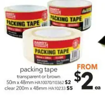 Packing Tape 50mx48mm