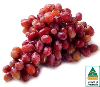 IGA Australian Red Seedless Grapes offer