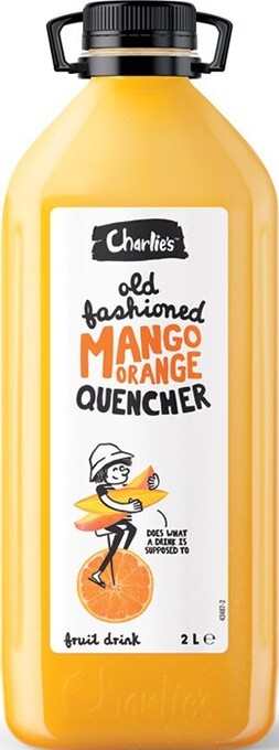 Charlie’s Quencher Mango Orange 2 Litre