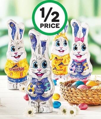 Cadbury Large Easter Bunny 250-270g