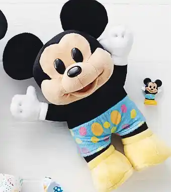 Woolworths Easter Disney Mickey Plush with Ooshies offer