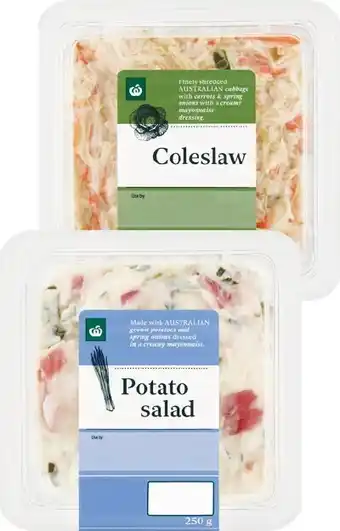 Woolworths Woolworths Salad Varieties 250g – From the Deli offer