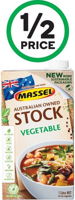 Woolworths Massel Gourmet Liquid Stock 1 Litre offer
