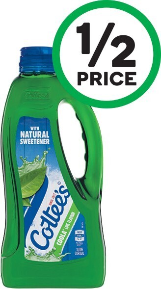 Woolworths Cottee’s Cordial 1 Litre offer