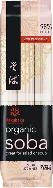 Woolworths Hakubaku Organic Noodles 270g offer