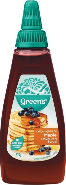 Woolworths Green’s Maple Flavoured Syrup 375g offer