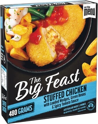 Woolworths On The Menu Big Feast Meals 480-500g offer