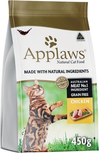 Woolworths Applaws Dry Cat Food 450g offer