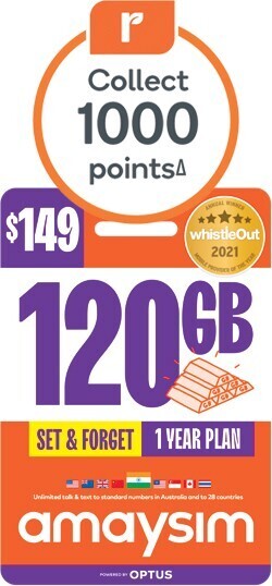 Woolworths amaysim $149 Starter Pack# offer