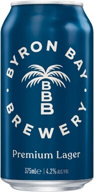 Woolworths Byron Bay Premium Lager Cans 15x375ml offer