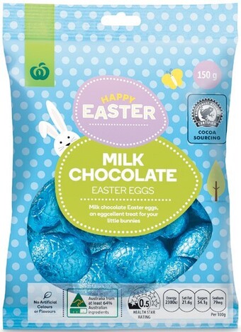 Woolworths Woolworths Milk Solid Eggs 150g offer