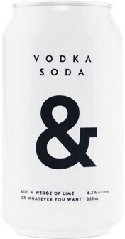 Woolworths & Vodka Soda Cans 4x355ml offer