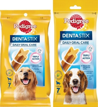 Woolworths Pedigree Dentastix Pk 7 offer