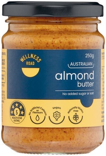 Coles Wellness Road Almond Spread 250g offer