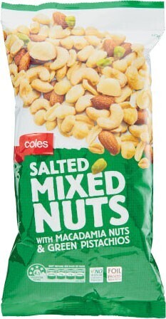 Coles Coles Mixed Nuts 375g offer