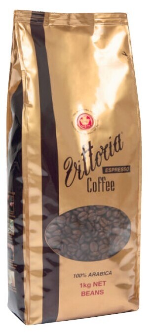 Vittoria Espresso Coffee Beans or Ground 1kg