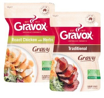 Coles Gravox Gravy or Finishing Sauce 165g offer