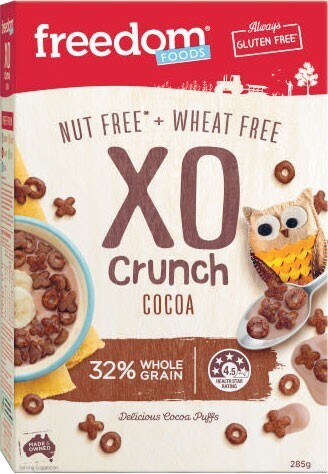 Freedom Foods XO Crunch 245g-285g