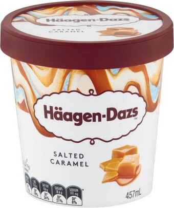 Coles Häagen Dazs Tub 420mL-457mL offer