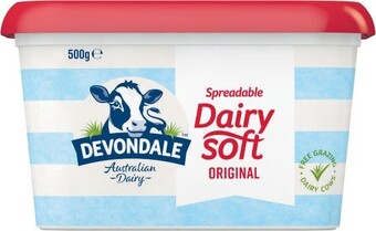 Coles Devondale Blend Tub 500g offer