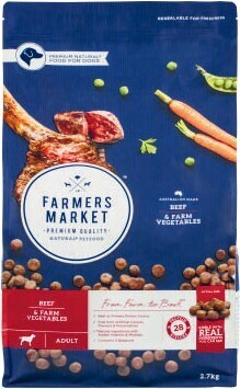 Coles Farmers Market Dry Dog Food 2.7kg offer