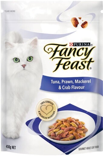 Coles Fancy Feast Dry Cat Food 450g offer