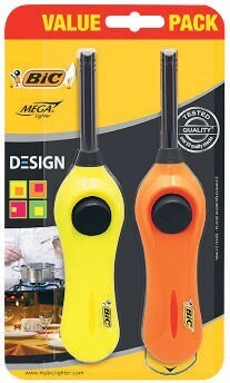 Coles Bic Mega Lighters 2 Pack offer