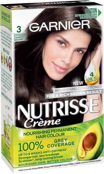 Coles Garnier Nutrisse Hair Colour 1 Pack offer