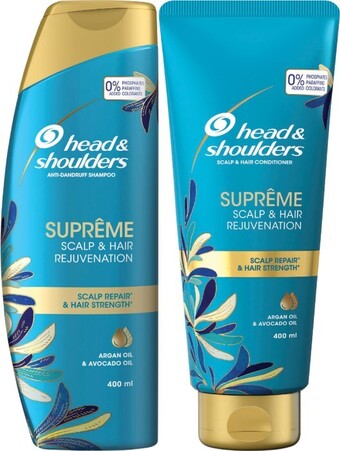 Head & Shoulders Supreme Shampoo or Conditioner 400mL