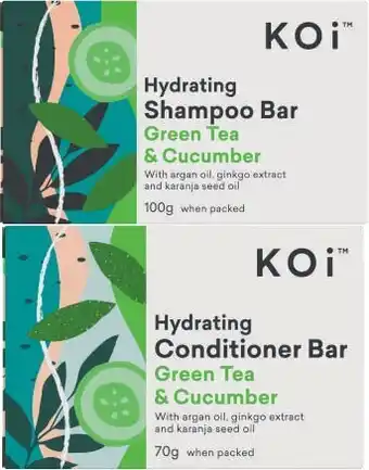 Coles KOi Shampoo or Conditioner Bar 70g-100g offer