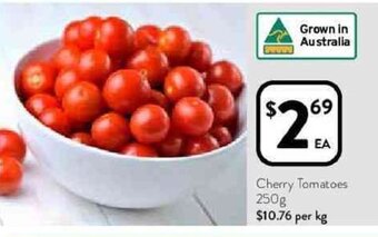 Foodworks Cherry Tomatoes 250g offer