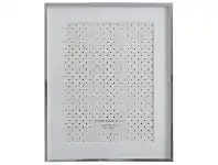 Lifestyle Brands Timeless Photo Frame 8x10/6x8 Silver