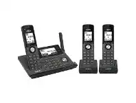 Officeworks VTech Long Range Cordless Phone 3 Handsets CLS17852 offer