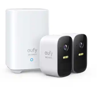 JB Hi-Fi eufy Security eufyCam 2C Pro 2K Wireless Home Security System (2 Pack) offer