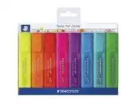 Officeworks Staedtler Textsurfer Rainbow Highlighters Assorted 8 Pack offer