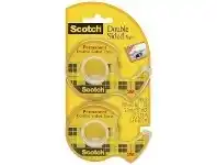 Officeworks Scotch Double Sided Tape with Dispenser 12.7 mm x 11 m 2 Pack offer
