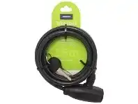 Officeworks J.Burrows Key Bike Lock Cable 1.5m x 8mm offer