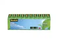 Officeworks Scotch Magic Greener Tape 19mm x 15.2m 10 Box offer