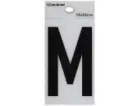 Officeworks Sandleford M Self-adhesive Letter White 60 x 35mm offer