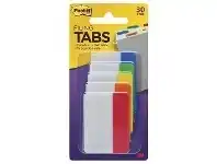 Officeworks Post-it Tabs 50 x 25mm Assorted 5 Pack offer