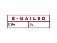 Officeworks Deskmate Pre-Inked Office Stamps Emailed Date Red offer