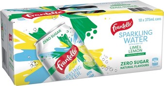 IGA Frantelle Sparkling Water 10x375mL Selected Varieties offer