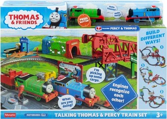 BIG W Thomas & Friends Talking Thomas & Percy Train Set offer