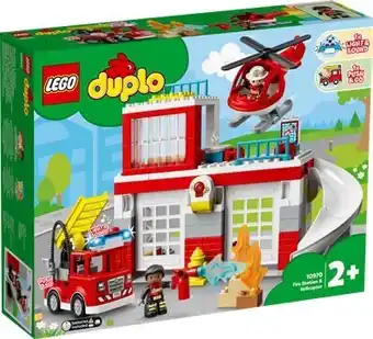 BIG W LEGO Duplo Fire Station and Helicopter 10970 offer