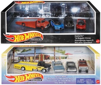 BIG W Hot Wheels Premium Collector Sets offer