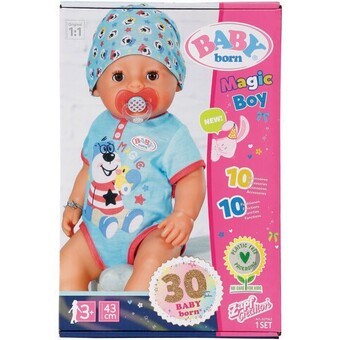 BIG W Baby Born Magic Boy Doll 43cm offer