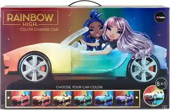 BIG W Rainbow High Color Change Car offer